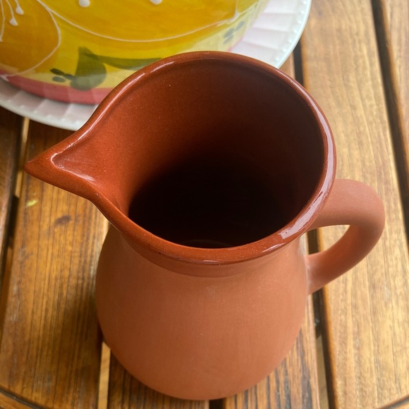 Vintage Terracotta Pitcher - Picture 2 of 4